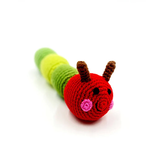 Friendly Caterpillar Rattle