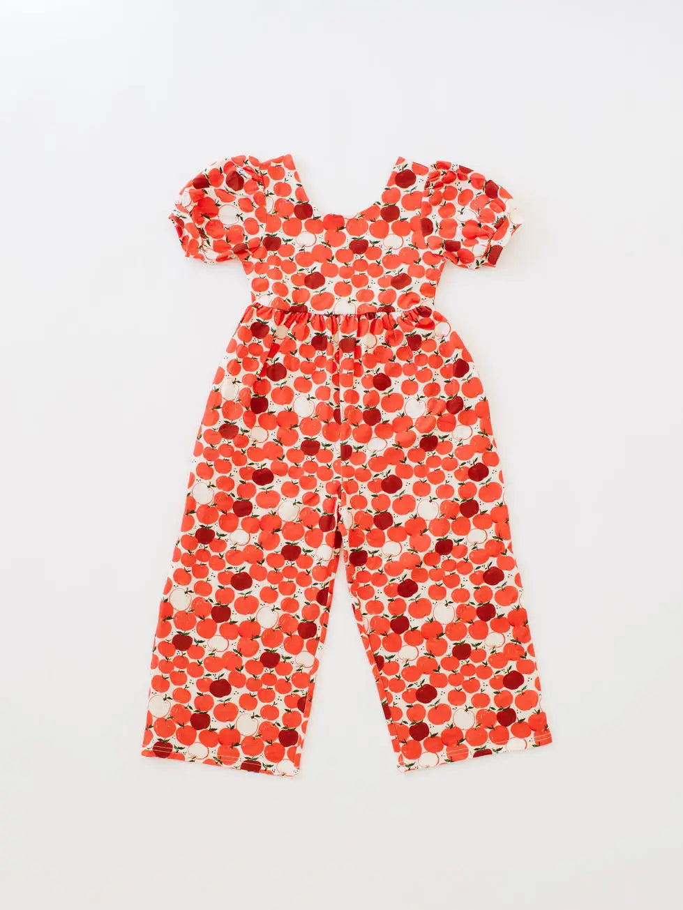 Apple Puff Leggy Romper by Ollie Jay