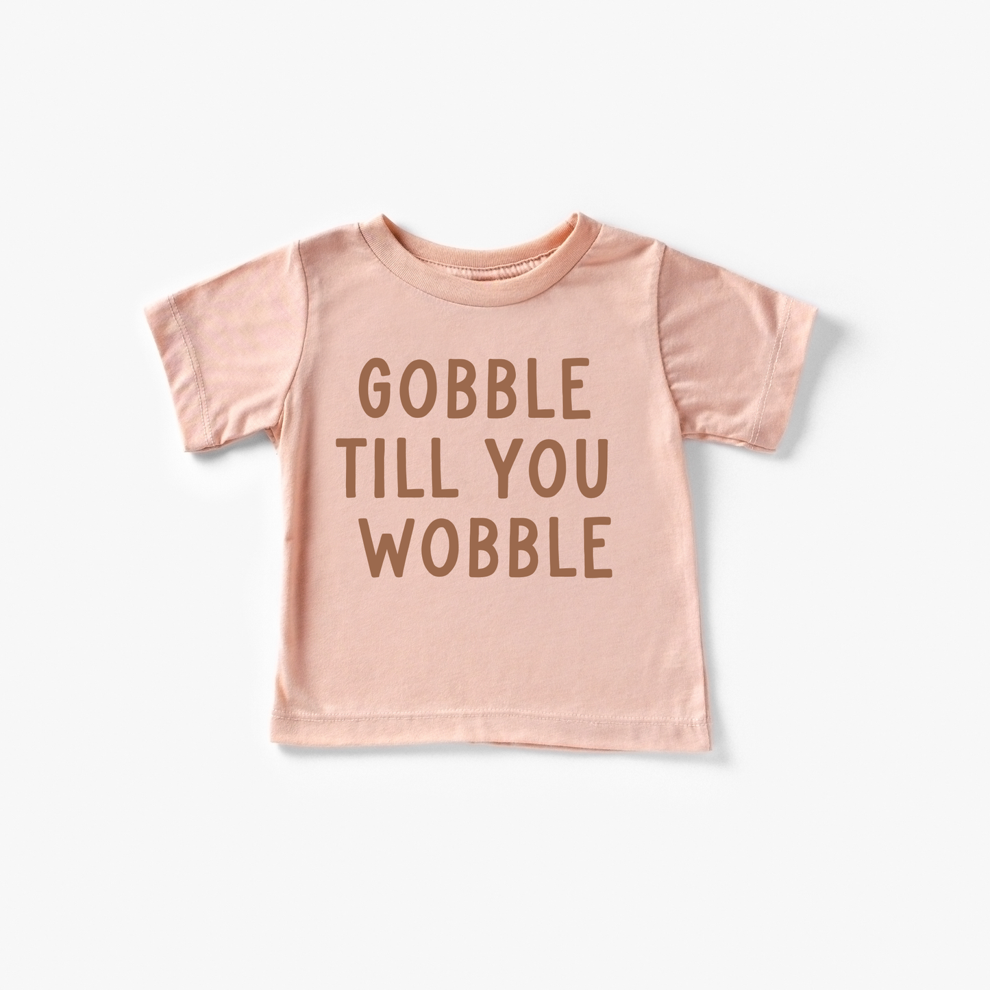 Gobble till you wobble Thanksgiving Toddler and Youth Shirt