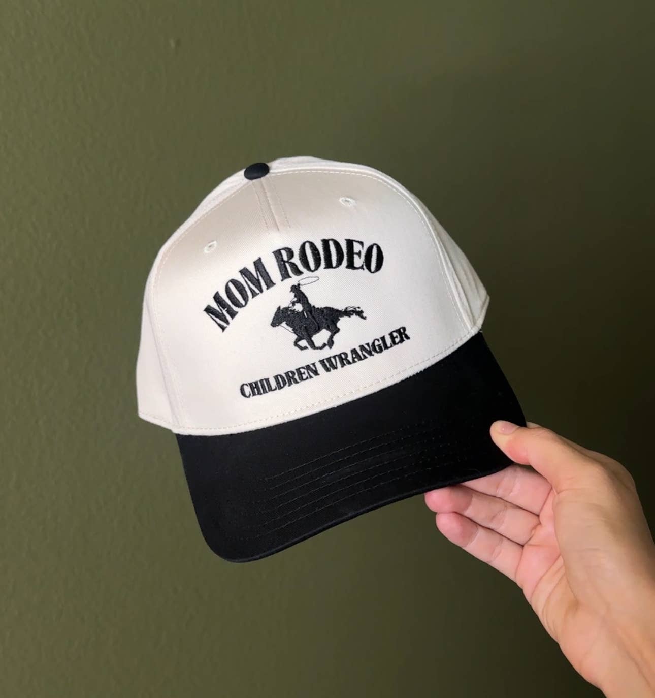 Mom Rodeo trucker hat