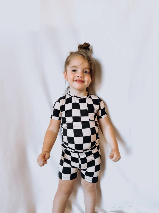 Checkered Set by Lil' Serpa