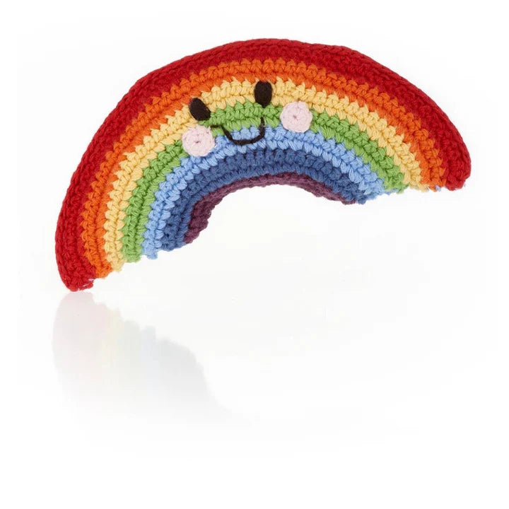 Friendly Rainbow Rattle