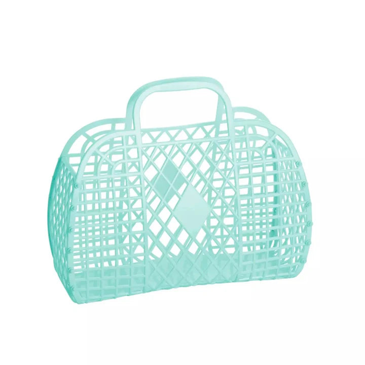 Sunjellies Small Retro Basket (click for colors)