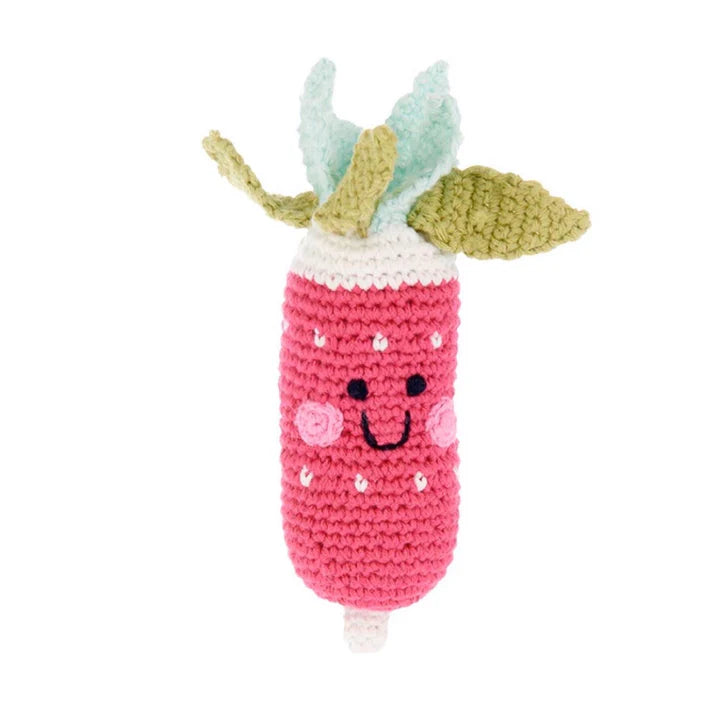 Friendly Radish Rattle