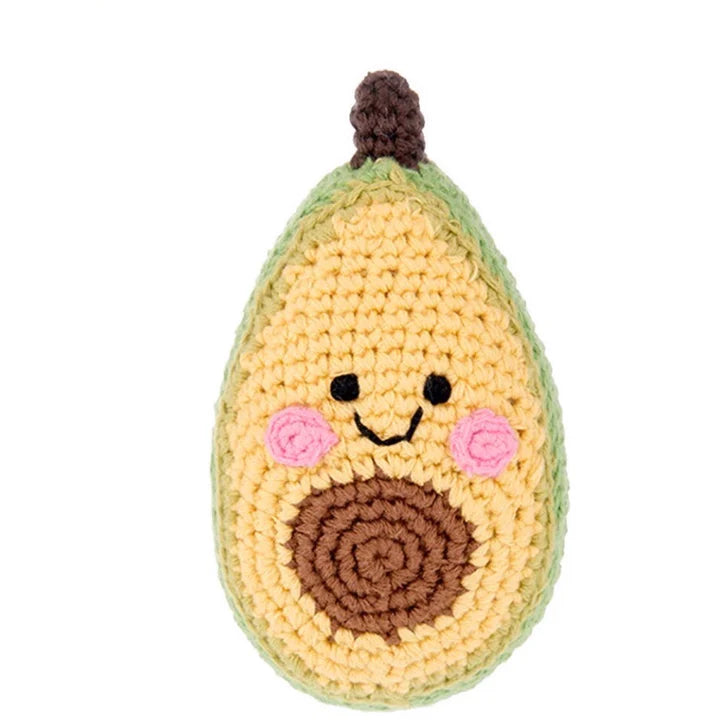 Friendly Avocado Rattle