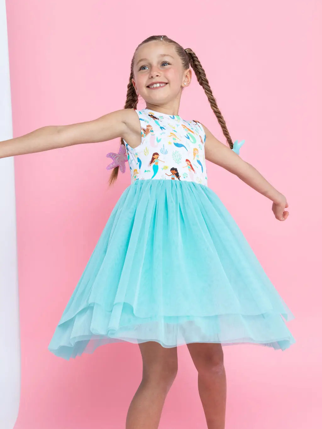 Kids Bamboo Tulle Tutu Dress