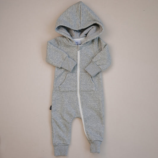 Zion One Piece Zipper - Grey